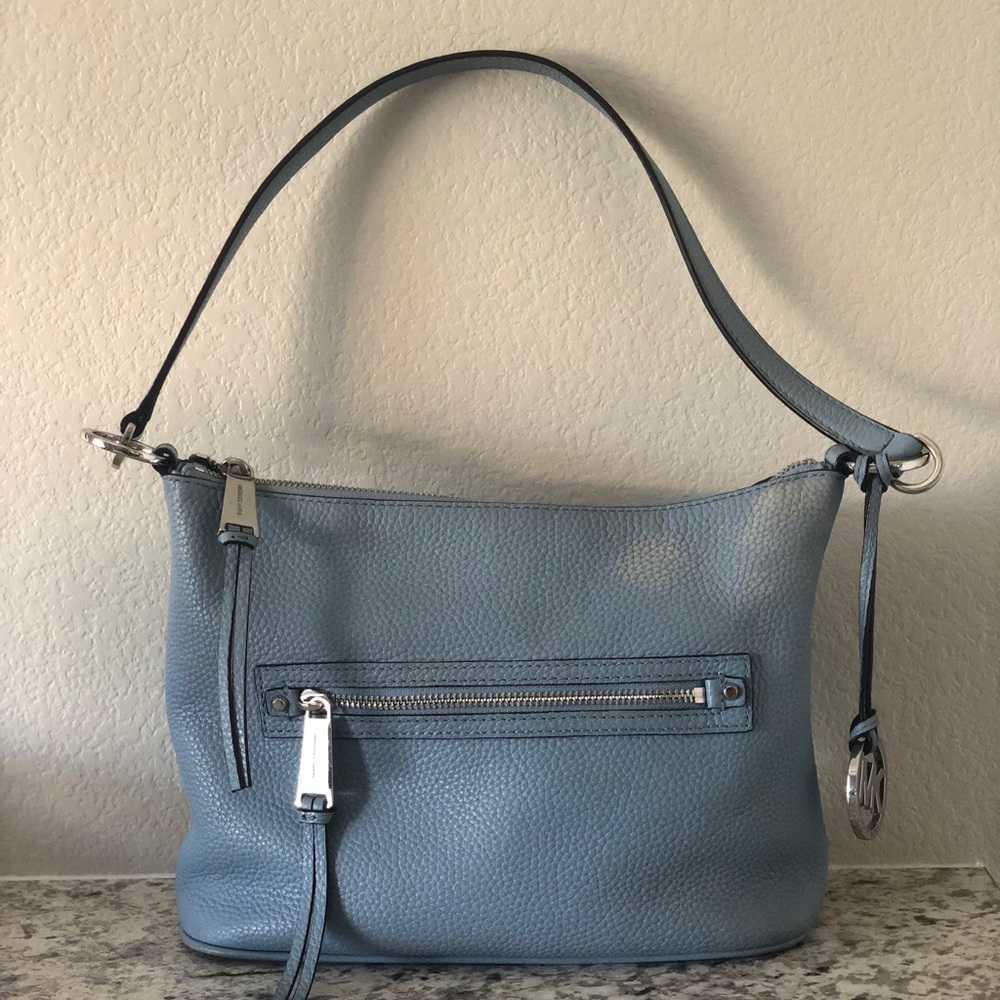 100% AUTHENTIC MICHAEL KORS HANDBAG PURSE BLUE